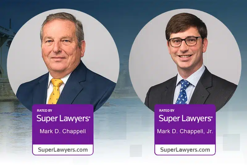 Attorneys Mark Chappell & Mark Chappell, Jr. recognized by Super Lawyers